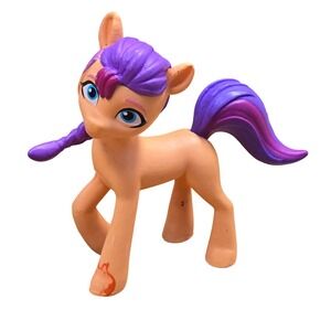 My Little Pony Sunny Starscout Mini Figure Orange Purple Action Toy